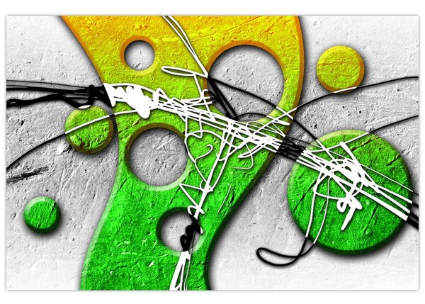 Apstraktna slika (90x60 cm)