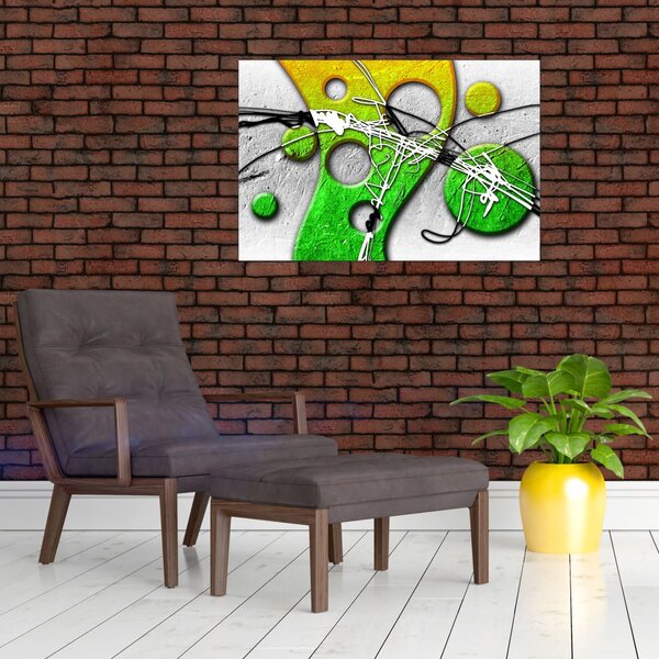 Apstraktna slika (90x60 cm)