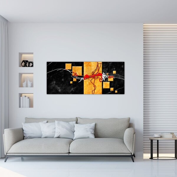 Apstraktna slika - Plesačica (120x50 cm)
