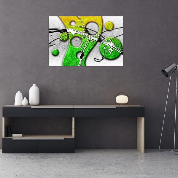Apstraktna slika (90x60 cm)
