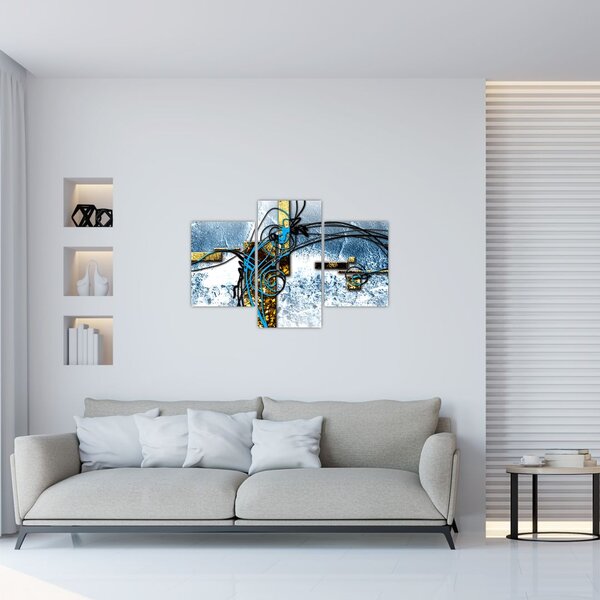 Apstraktna slika (90x60 cm)