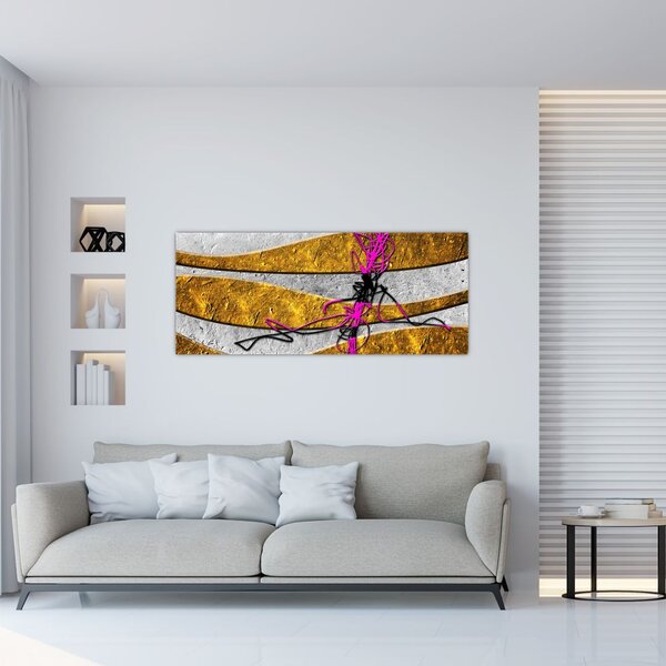 Slika apstrakcije (120x50 cm)