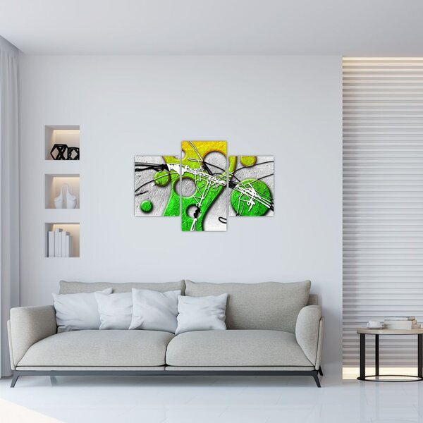 Apstraktna slika (90x60 cm)