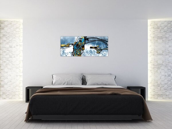 Apstraktna slika (120x50 cm)