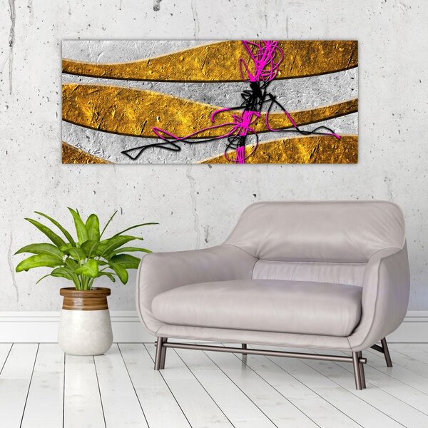 Slika apstrakcije (120x50 cm)