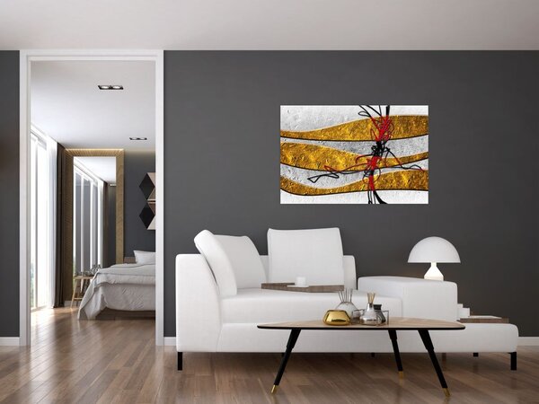 Apstraktna slika (90x60 cm)