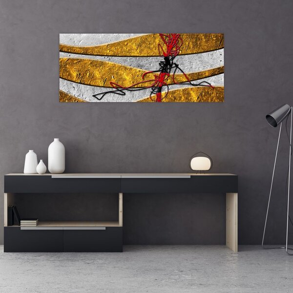 Apstraktna slika (120x50 cm)