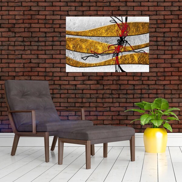 Apstraktna slika (90x60 cm)