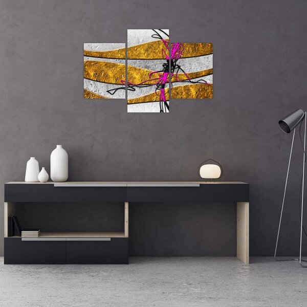 Slika apstrakcije (90x60 cm)