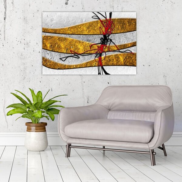 Apstraktna slika (90x60 cm)