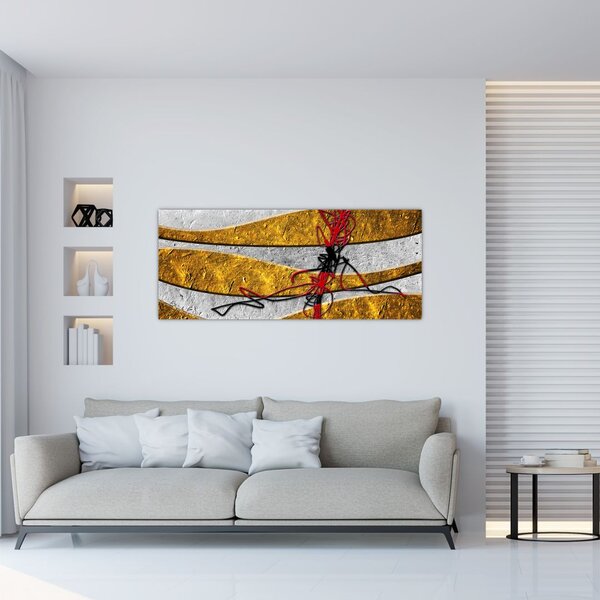Apstraktna slika (120x50 cm)