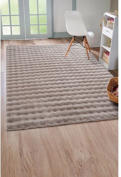 Bež periv tepih 120x170 cm Bubble Emarald – Mila Home