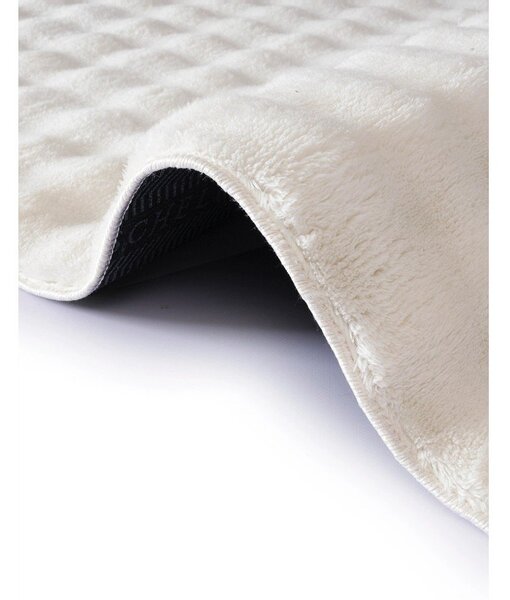 Periv tepih boje slonovače 120x170 cm Bubble Emarald – Mila Home