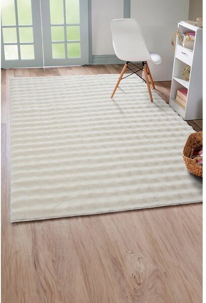 Periv tepih boje slonovače 120x170 cm Bubble Emarald – Mila Home