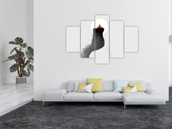 Slika - Meditacija na vrhu (150x105 cm)