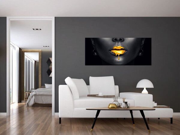 Slika - Usne žene (120x50 cm)