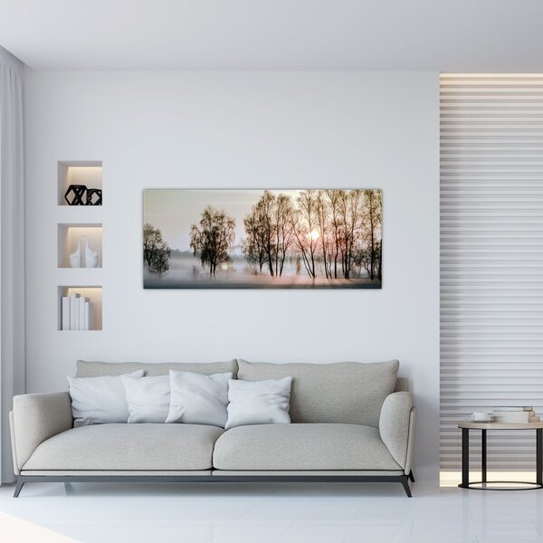 Slika - Vlažno i prohladno jutro (120x50 cm)