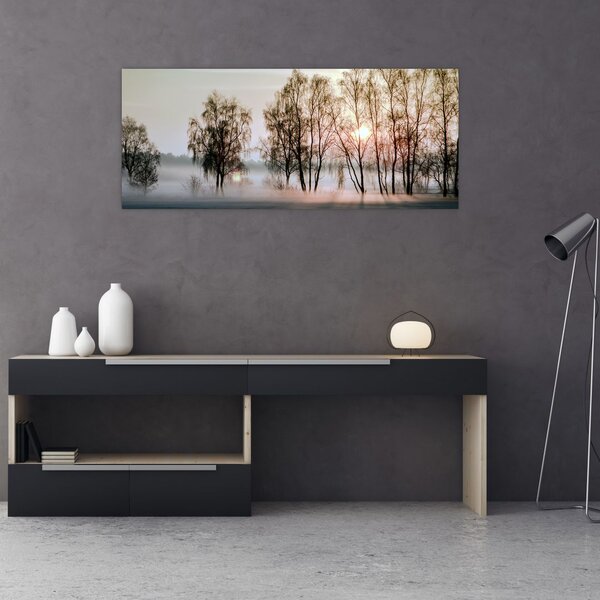 Slika - Vlažno i prohladno jutro (120x50 cm)