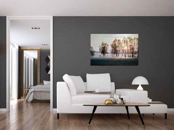 Slika - Vlažno i prohladno jutro (90x60 cm)