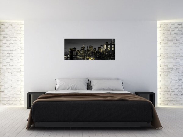 Slika noćne metropole (120x50 cm)