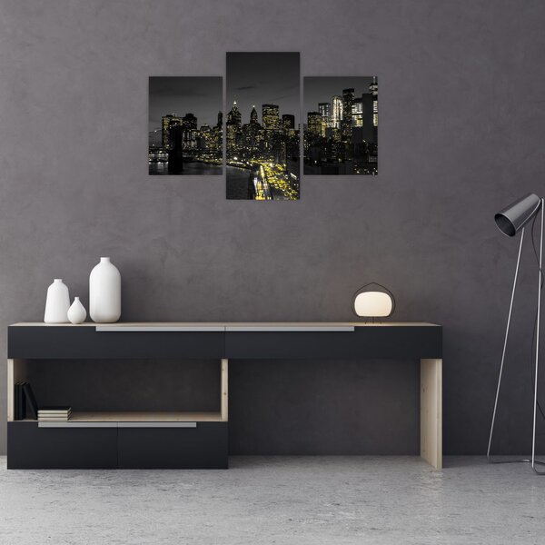 Slika noćne metropole (90x60 cm)