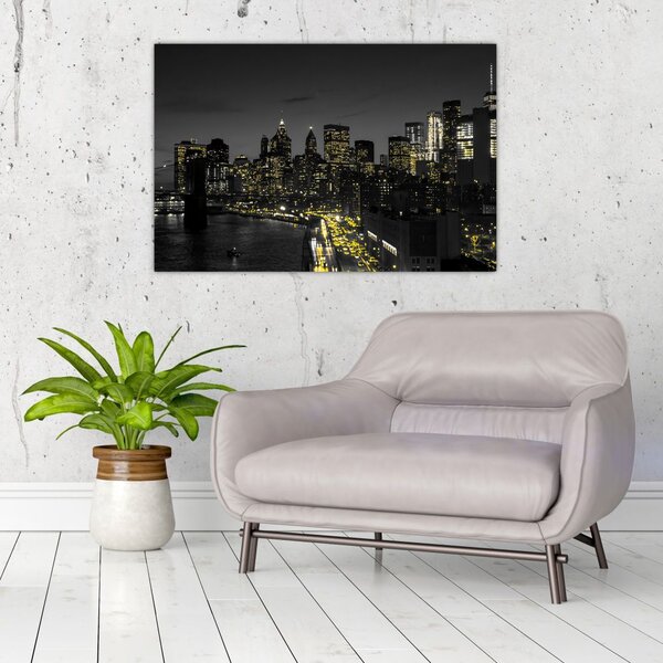 Slika noćne metropole (90x60 cm)