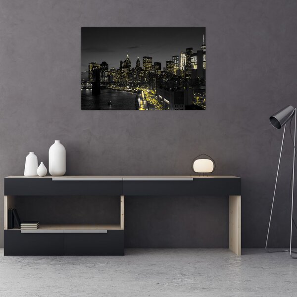 Slika noćne metropole (90x60 cm)
