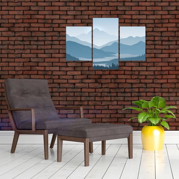 Slika - Planine pogledom grafičara (90x60 cm)