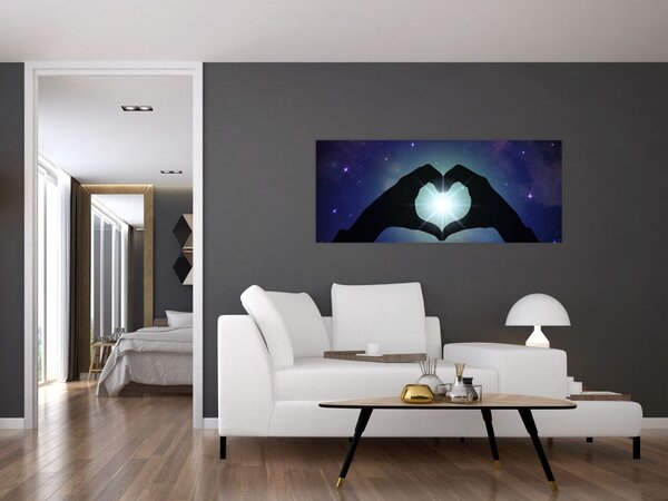 Slika - Simbolična ljubav (120x50 cm)