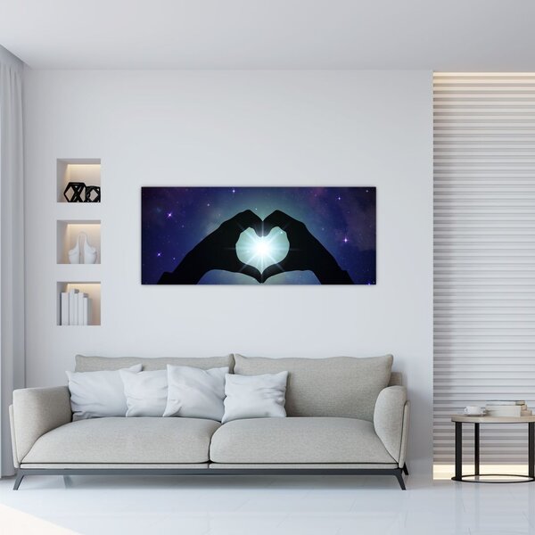 Slika - Simbolična ljubav (120x50 cm)