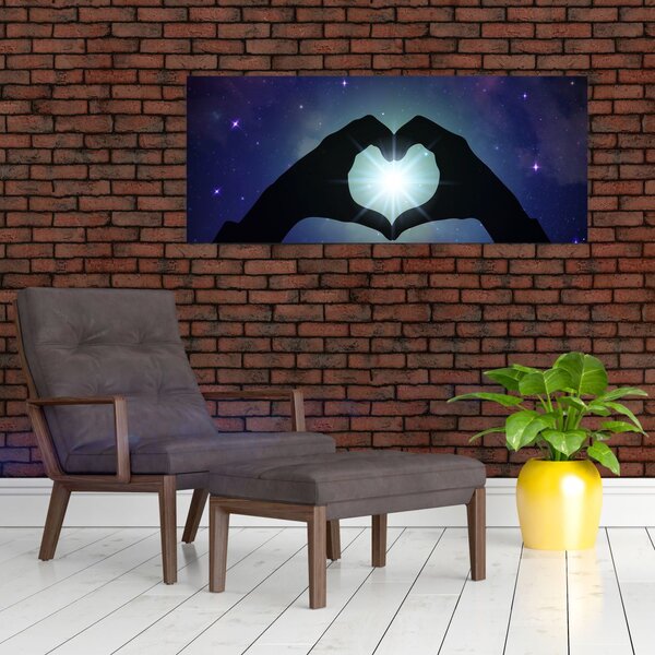 Slika - Simbolična ljubav (120x50 cm)