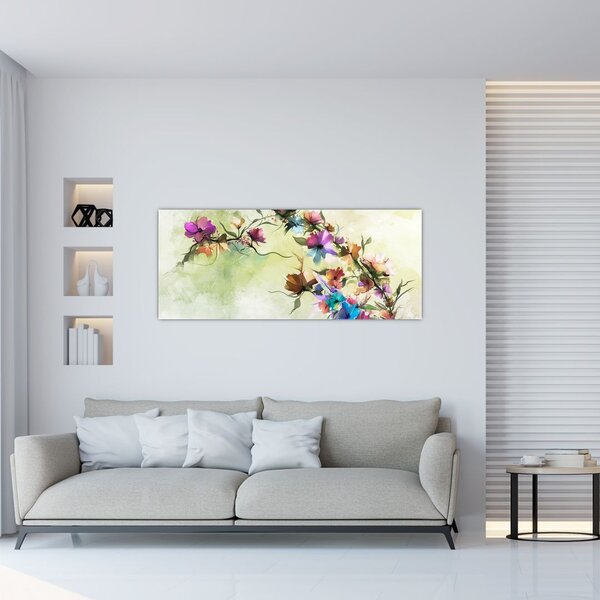 Slika - Slika biljke puzavice (120x50 cm)