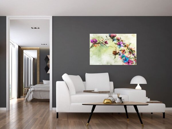 Slika - Slika biljke puzavice (90x60 cm)