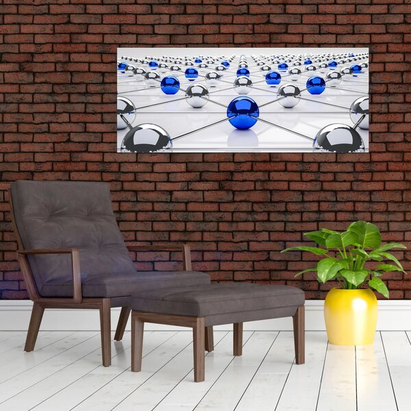 Slika povezanih kugli (120x50 cm)