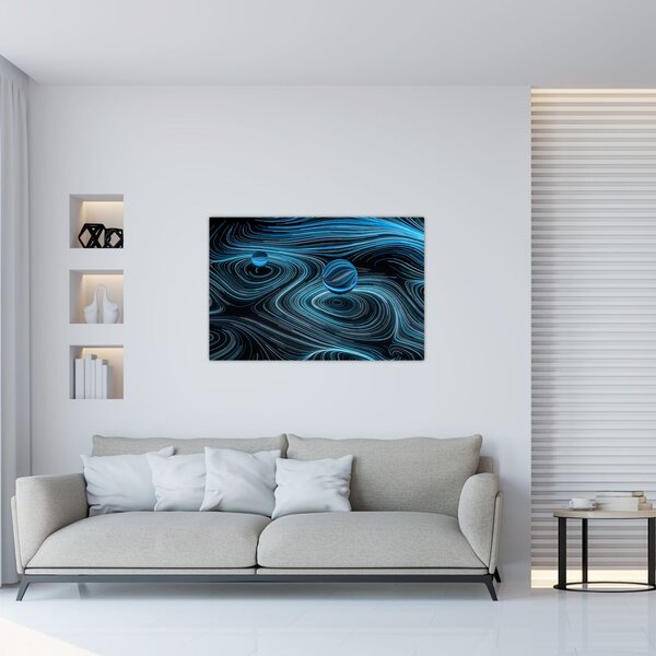 Apstraktna slika (90x60 cm)