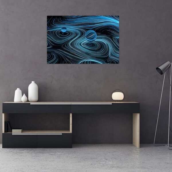 Apstraktna slika (90x60 cm)