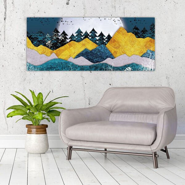 Slika - Polarni krajolik (120x50 cm)