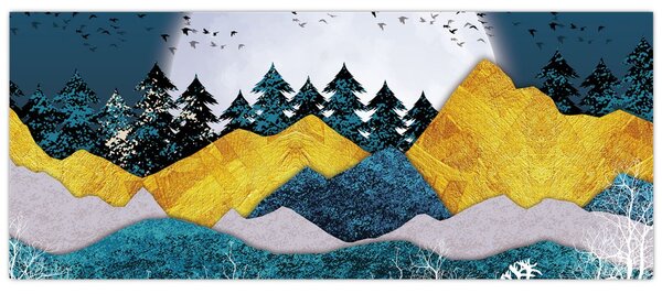 Slika - Polarni krajolik (120x50 cm)