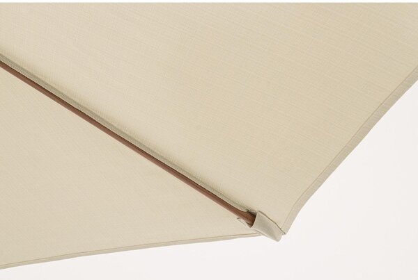 Bež suncobran ø 300 cm Palinuro – Bizzotto