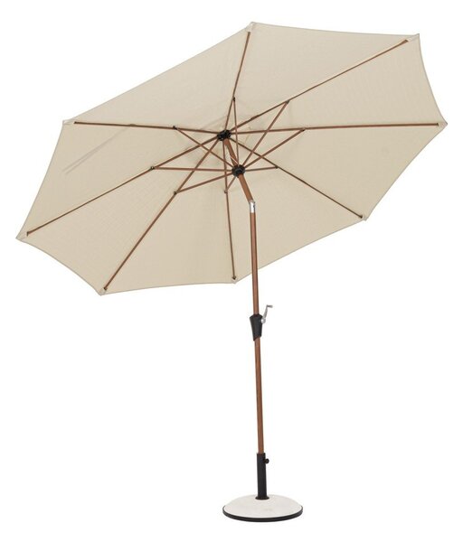 Bež suncobran ø 300 cm Palinuro – Bizzotto