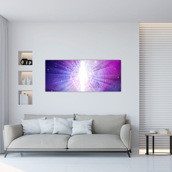 Apstraktna slika - Žena (120x50 cm)
