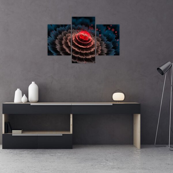 Slika apstrakcije (90x60 cm)