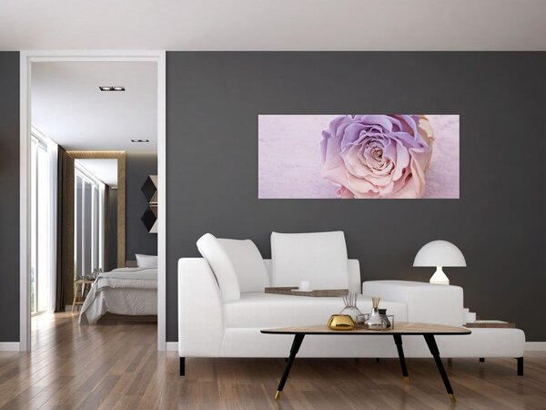 Slika detalja cvijeta ruže (120x50 cm)