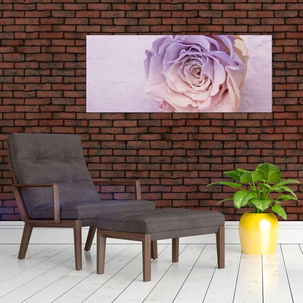 Slika detalja cvijeta ruže (120x50 cm)