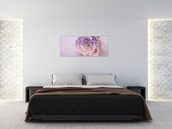 Slika detalja cvijeta ruže (120x50 cm)