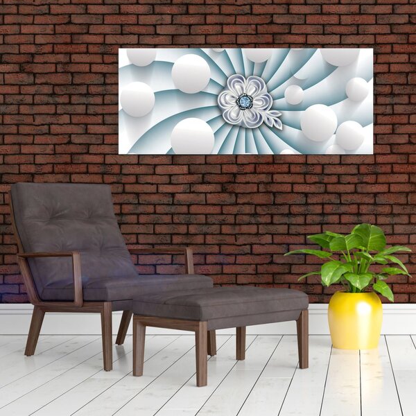 Slika umjetničke apstrakcije (120x50 cm)
