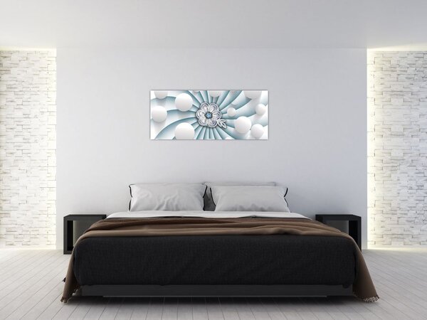 Slika umjetničke apstrakcije (120x50 cm)