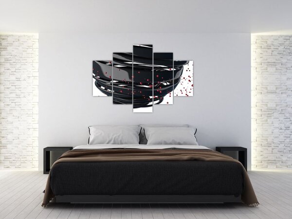 Slika - Apstrakcija zemaljske kugle (150x105 cm)