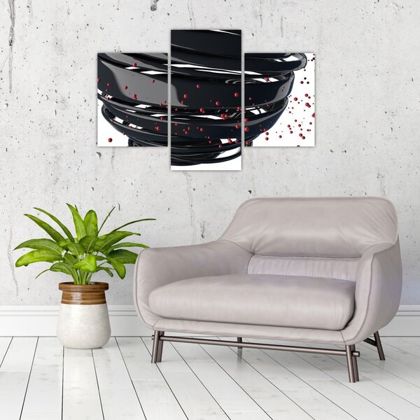 Slika - Apstrakcija zemaljske kugle (90x60 cm)