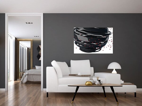 Slika - Apstrakcija zemaljske kugle (90x60 cm)